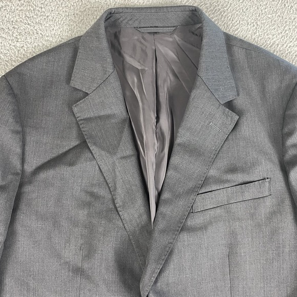 Bonobos Blazer Mens 46 Short Gray Slim Fit Marzotto Wool Lightweight Suit Jacket